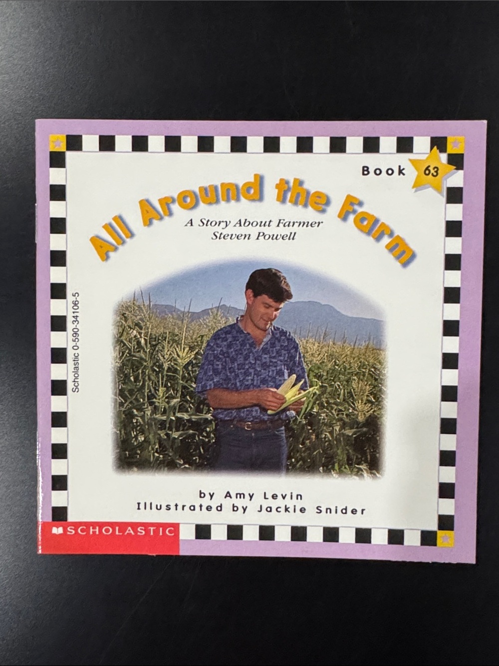 Scholastic Phonics Readers Book #63: All Around the Farm - Children’s Book